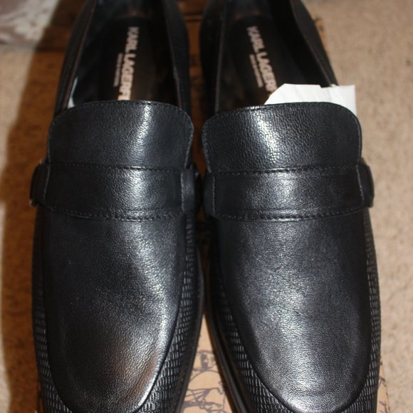 Karl Lagerfeld Paris new Loafer (Black Leather) 10M main image 4